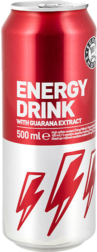 Euro Shopper energetický nápoj s guaranou