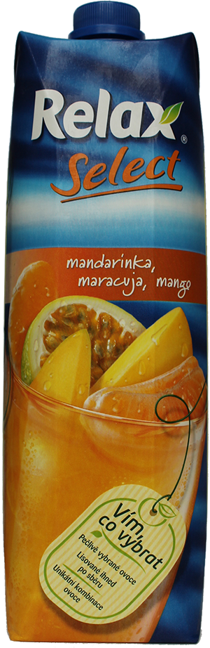 Osmi procentní Relax mandarinka, maracuja, mango