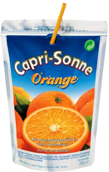 Ovocný nápoj Capri-Sonne pomeranč
