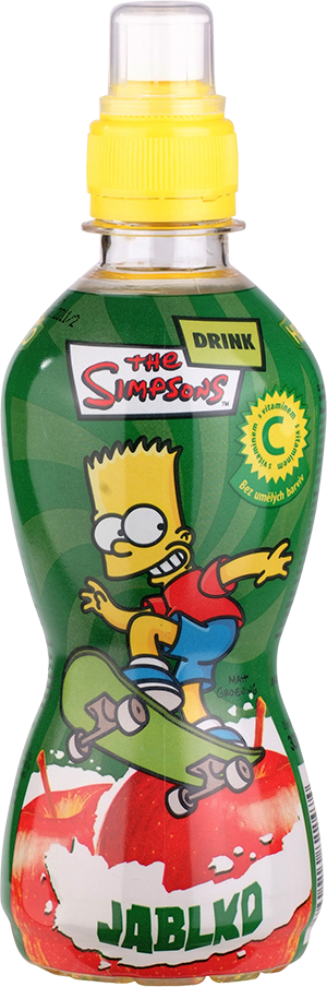 Rozporuplný The Simpsons DRINK JABLKO