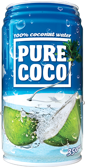 Čistá kokosová voda Pure Coco z Filipín